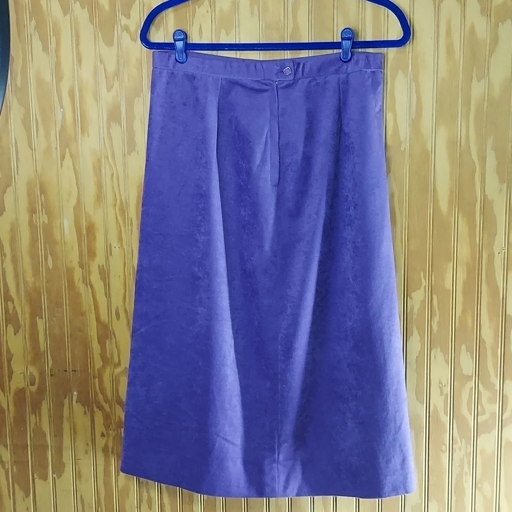 Purple handmade skirt vintage